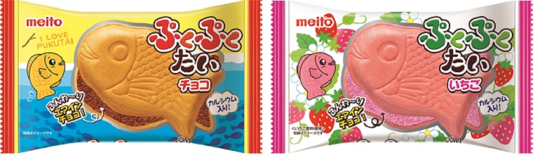 名糖産業　ぷくぷくたい　チョコ　いちご